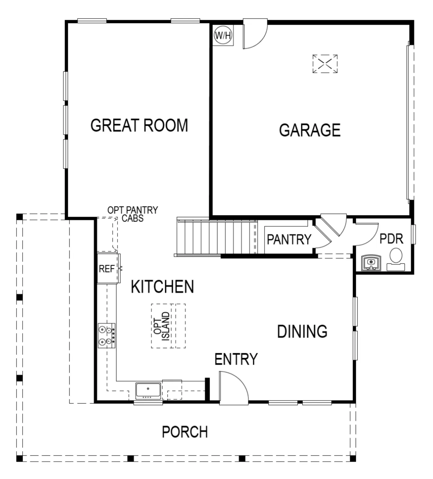 First floor plan