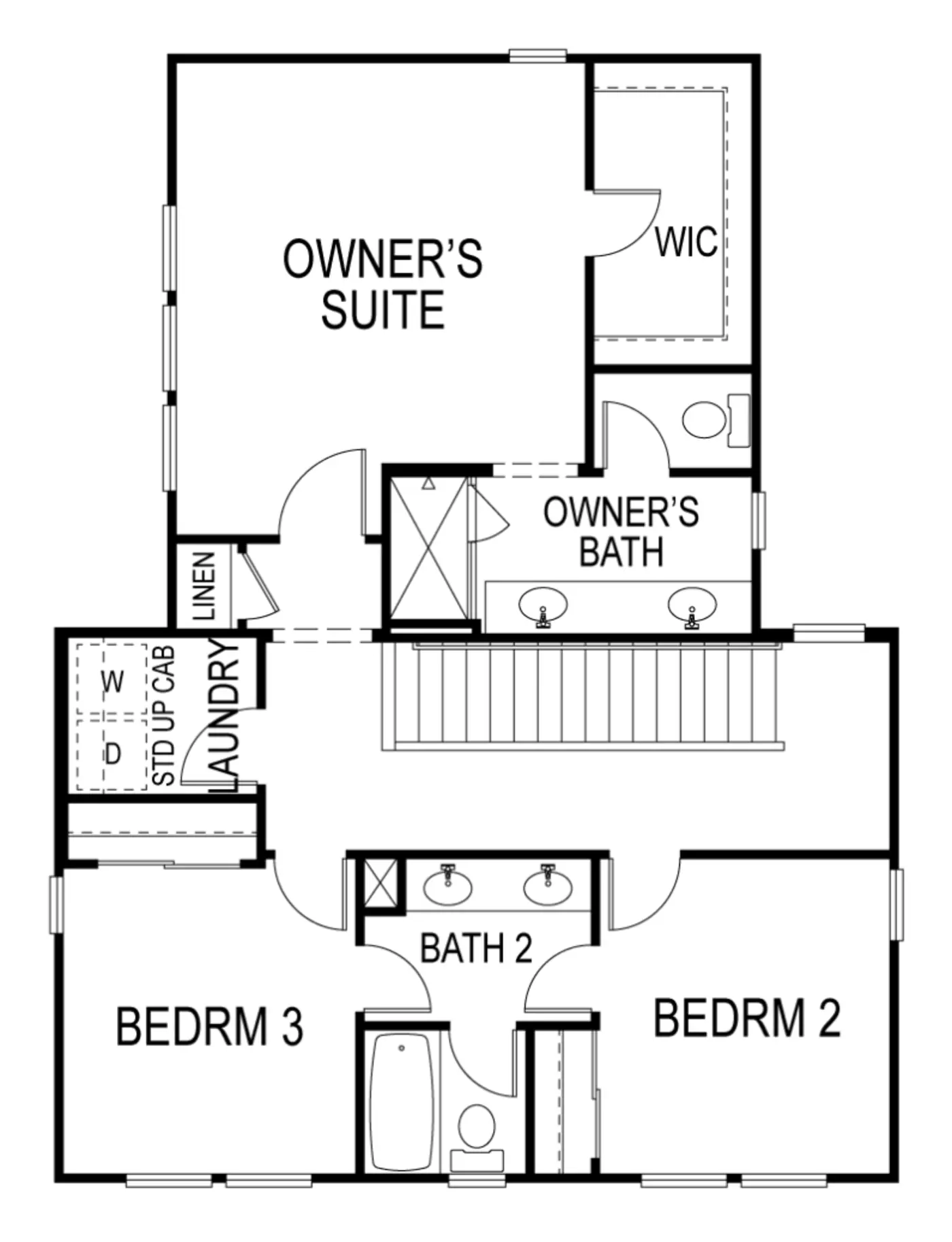 Second floor plan