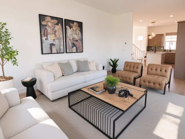 Great room & stairs