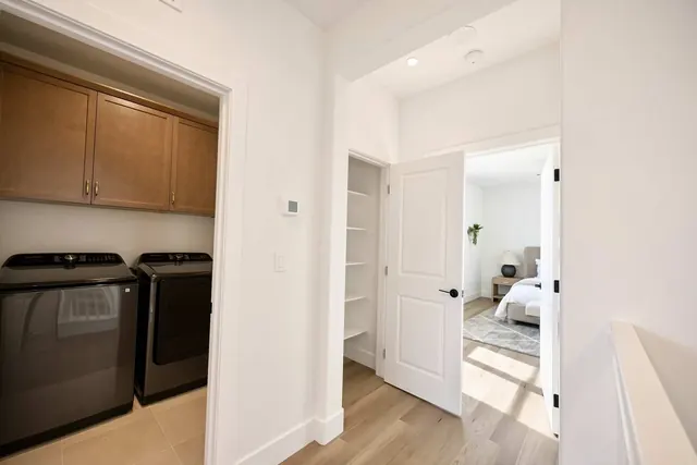 Upstairs laundry