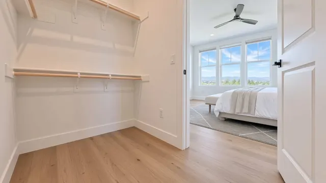 Primary walk-in closet